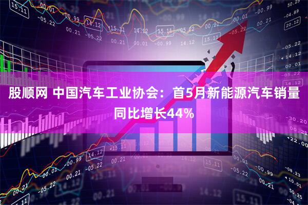 股顺网 中国汽车工业协会：首5月新能源汽车销量同比增长44%